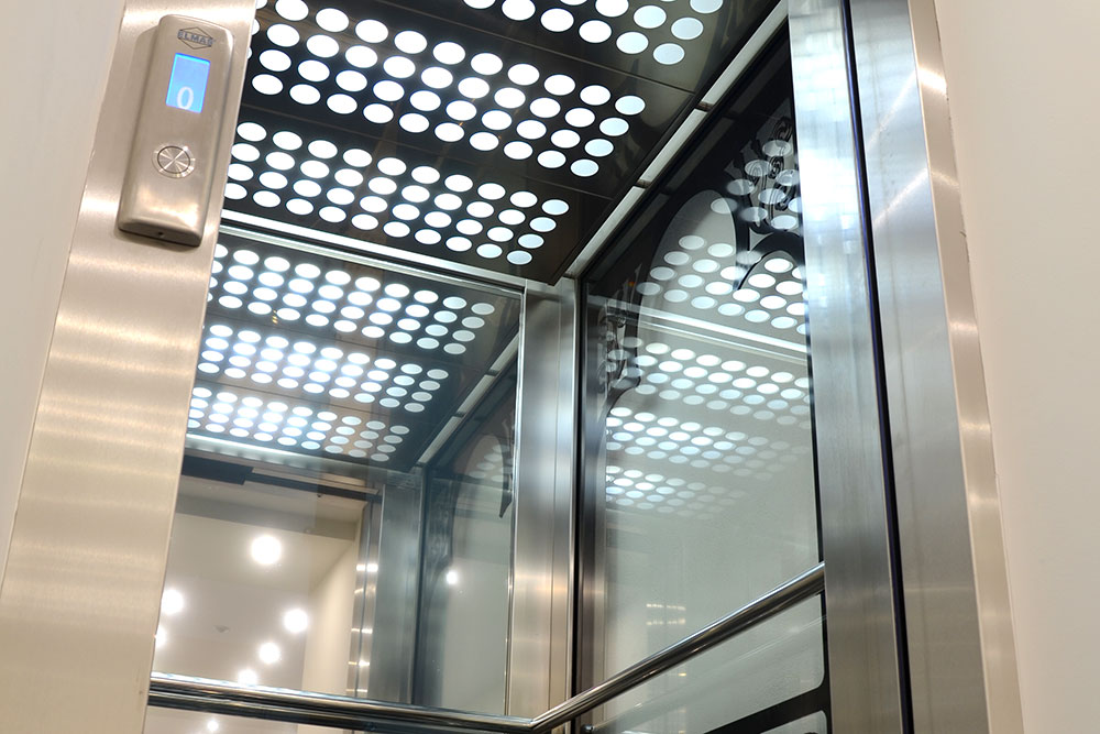 UVECO - Applications for air decontamination module inside the elevator car cabins